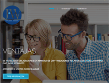Tablet Screenshot of jwconsultores.com